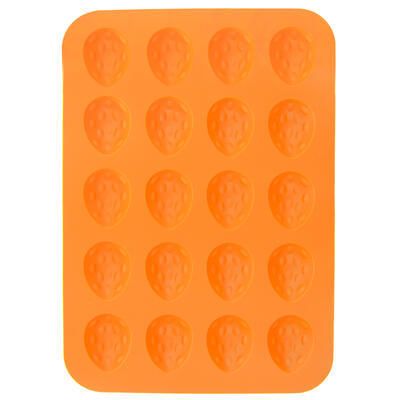 Forma silikon orechy 20 oranžová